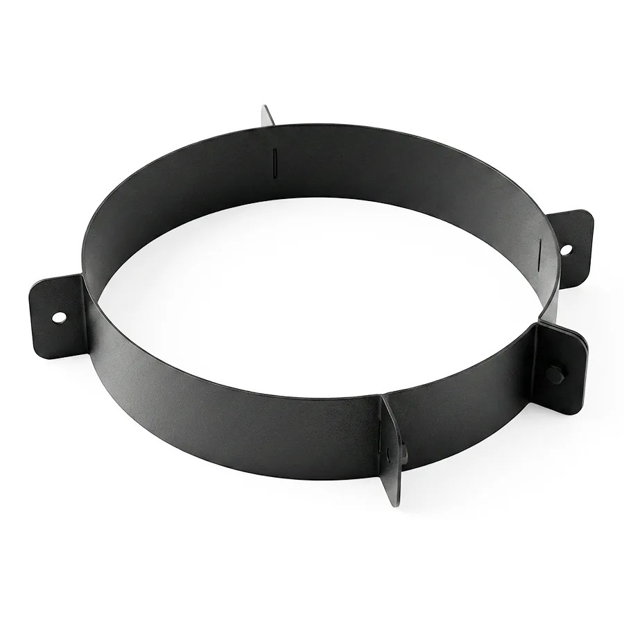 HARD 600/RAL9005 Хомут-растяжка — 250 — нерж 1 мм (AISI 430)